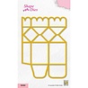 Nellie Snellen Shape Dies Giftbox Candygift (SD294) (DISCONTINUED) Nellie Snellen Shape Dies Giftbox Candygift (SD294) (DISCONTINUED)