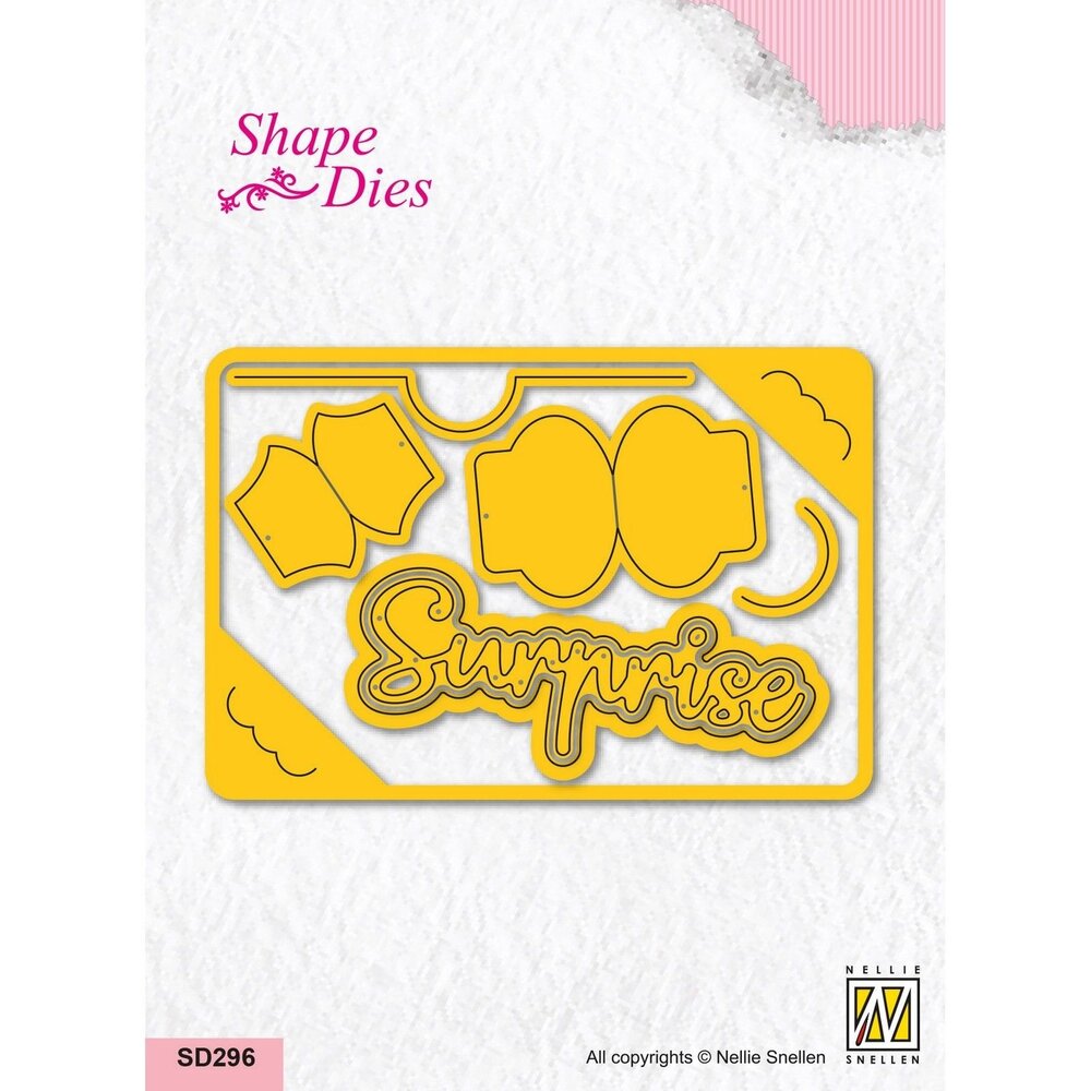 Nellie Snellen Shape Dies Giftcard (SD296) (OUTLET)