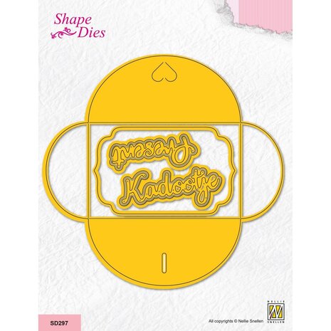 Nellie Snellen Shape Dies Giftcard Envelope (SD297) (OUTLET)
