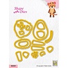 Nellie Snellen Shape Dies Cheetah (SD301) (OUTLET)