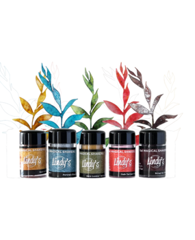 Lindy's Stamp Gang Painter's Palette Vinny's View Flat Magical Shakers (mshaker-SET-PP-01)