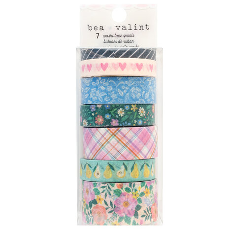 American Crafts Bea Valint Poppy and Pear Washi Tape Spools (7pcs) (34025816) (OUTLET) American Crafts Bea Valint Poppy and Pear Washi Tape Spools (7pcs) (34025816) (OUTLET)