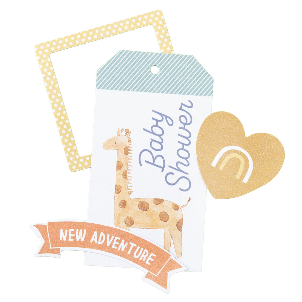 American Crafts Hello Little Boy Ephemera Journaling Gold Foil (61pcs) (34030022) (OUTLET) American Crafts Hello Little Boy Ephemera Journaling Gold Foil (61pcs) (34030022) (OUTLET)