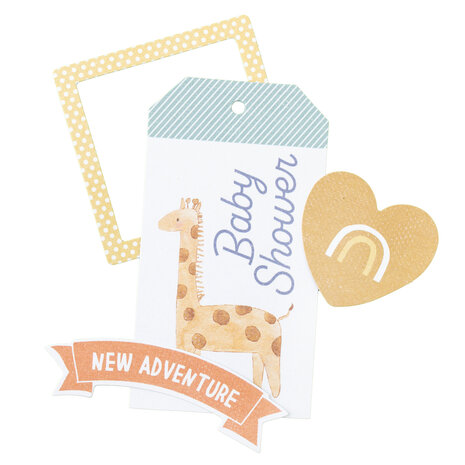 American Crafts Hello Little Boy Ephemera Journaling Gold Foil (61pcs) (34030022) (OUTLET) American Crafts Hello Little Boy Ephemera Journaling Gold Foil (61pcs) (34030022) (OUTLET)