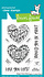 Magic Heart Messages Clear Stamps (LF3305) (OUTLET)