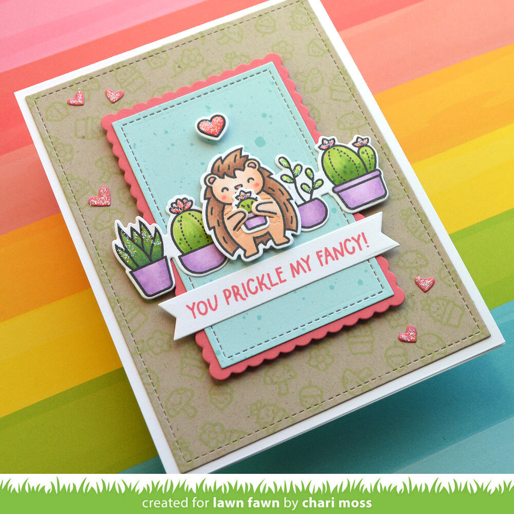 Lawn Fawn Porcu-pine for You Add-On Clear Stamps (LF3301) (DISCONTINUED) Lawn Fawn Porcu-pine for You Add-On Clear Stamps (LF3301) (DISCONTINUED)
