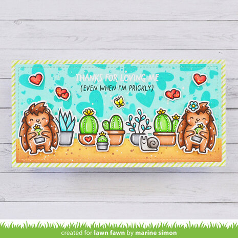 Lawn Fawn Porcu-pine for You Add-On Clear Stamps (LF3301) (DISCONTINUED) Lawn Fawn Porcu-pine for You Add-On Clear Stamps (LF3301) (DISCONTINUED)