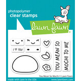 Lawn Fawn You Mean So Mochi Clear Stamps (LF3307) (OUTLET)
