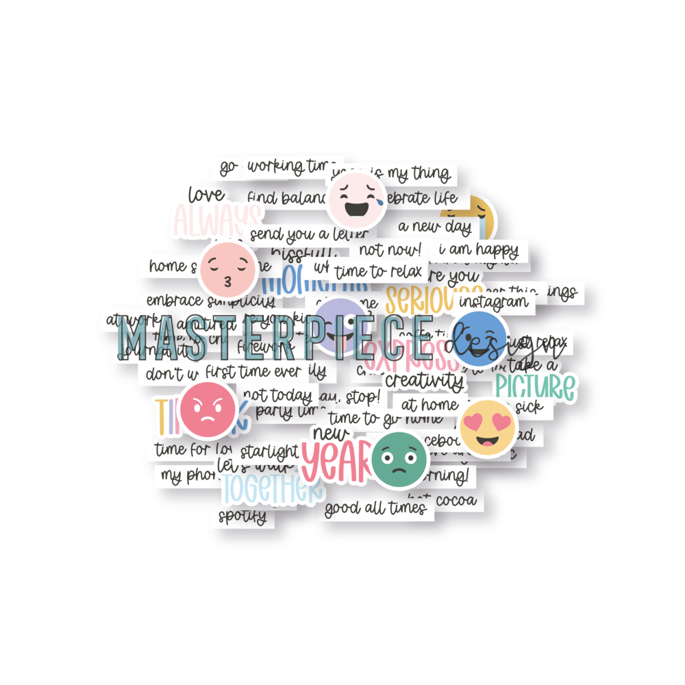 Masterpiece Design Timeless Memories Die-cuts Text (MP202190) (OUTLET) Masterpiece Design Timeless Memories Die-cuts Text (MP202190) (OUTLET)