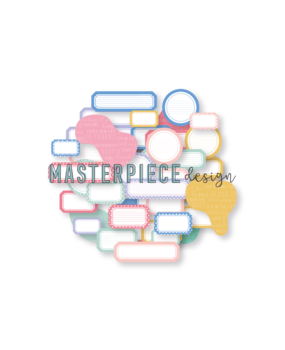 Masterpiece Design Timeless Memories Die-cuts Labels (MP202189) (OUTLET)