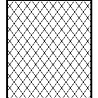 Picket Fence Studios Simple Plaid 6x8 Inch Stencil (SC-437) (OUTLET)
