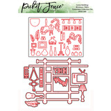 Picket Fence Studios Scene Building: Momma's 1980's Tchotchkes Collection Metal Dies (11pcs) (PFSD-364) (OUTLET)