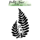 Picket Fence Studios Layering Flora: Happy Fern 4x6 Inch Metal Dies (PFSD-406) (OUTLET)