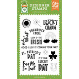 Echo Park Good Luck Coming Your Way Designer Stamps (SPD350041) (DISCONTINUED)