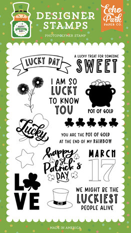 Echo Park Pot Of Gold Designer Stamps (SPD350040) (DISCONTINUED) Echo Park Pot Of Gold Designer Stamps (SPD350040) (DISCONTINUED)
