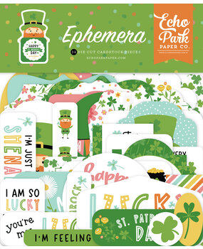 Echo Park Happy St. Patrick's Day Ephemera (SPD350024) (DISCONTINUED) Echo Park Happy St. Patrick's Day Ephemera (SPD350024) (DISCONTINUED)