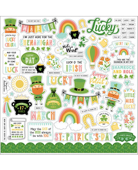 Echo Park Happy St. Patrick's Day Element Sticker (SPD350014) (DISCONTINUED) Echo Park Happy St. Patrick's Day Element Sticker (SPD350014) (DISCONTINUED)