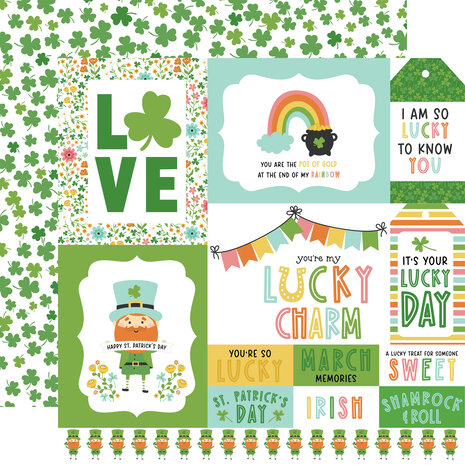 Echo Park Happy St. Patrick's Day 12x12 Inch Collection Kit (SPD350016) (DISCONTINUED) Echo Park Happy St. Patrick's Day 12x12 Inch Collection Kit (SPD350016) (DISCONTINUED)