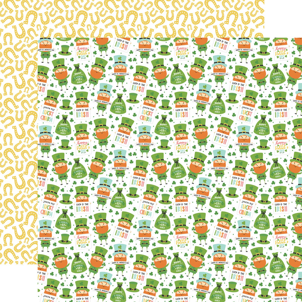 Echo Park Happy St. Patrick's Day 12x12 Inch Collection Kit (SPD350016) (DISCONTINUED) Echo Park Happy St. Patrick's Day 12x12 Inch Collection Kit (SPD350016) (DISCONTINUED)