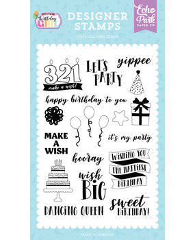Echo Park Yippee Designer Stamps (MWG349043) (DISCONTINUED)