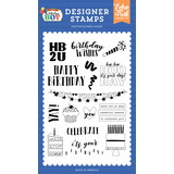 Echo Park It's Your Day Designer Stamps (MWB348044) (OUTLET)