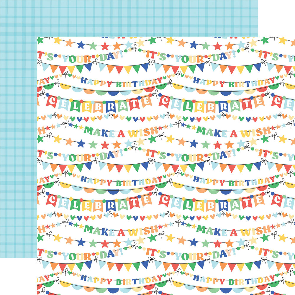 Echo Park Make A Wish Birthday Boy 12x12 Inch Collection Kit (MWB348016) (DISCONTINUED) Echo Park Make A Wish Birthday Boy 12x12 Inch Collection Kit (MWB348016) (DISCONTINUED)