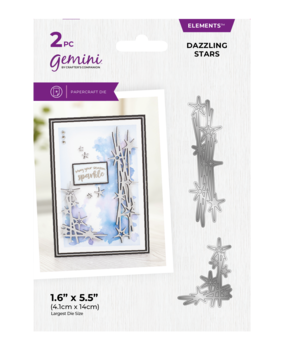 Gemini Dazzling Stars Cut & Emboss Elements Die (GEM-MD-ELE-DAST) (DISCONTINUED)