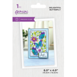 Gemini Illustrated Embossing Folder Delightful Butterfly (GEM-EF4-DEBU) (DISCONTINUED)