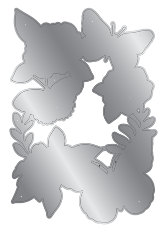 Gemini Butterflies and Blooms 4x6 Inch 3D Embossing Folder & Metal Die (GEM-3DEF4-MD-BUBL) (DISCONTINUED) Gemini Butterflies and Blooms 4x6 Inch 3D Embossing Folder & Metal Die (GEM-3DEF4-MD-BUBL) (DISCONTINUED)