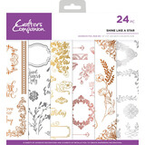 Crafter's Companion Shine Like A Star 8x8 Inch Adhesive Foil Rub Ons (CC-FOILTR8-SLAS) (DISCONTINUED)