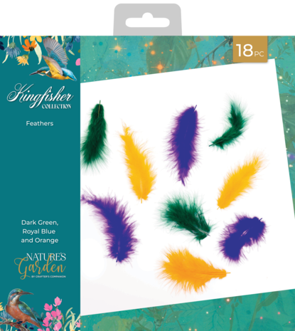 Crafter's Companion Kingfisher Collection Feathers (NG-KF-FEAT) (DISCONTINUED) Crafter's Companion Kingfisher Collection Feathers (NG-KF-FEAT) (DISCONTINUED)