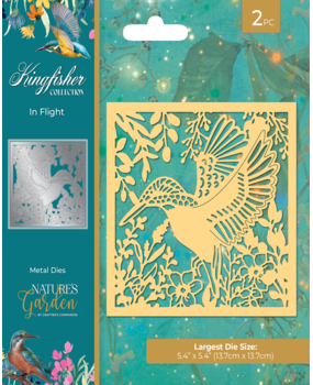 Crafter's Companion Kingfisher Collection Metal Die In Flight (NG-KF-MD-INFL) (DISCONTINUED)
