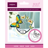 Crafter's Companion Bold Butterflies Stamp & Die Red Admiral Butterfly (SD-BB-STD-RED) (DISCONTINUED)