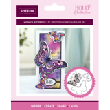 Crafter's Companion Bold Butterflies Stamp & Die Monarch Butterfly (SD-BB-STD-MON) (DISCONTINUED)