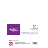 Crafter's Companion Card & Envelopes A5 White (50pcs) (CC-WCBEN-A5)
