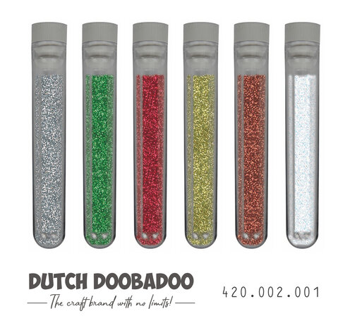 Dutch Doobadoo Glitter Set Winter (6pcs) (420.002.001) (OUTLET)