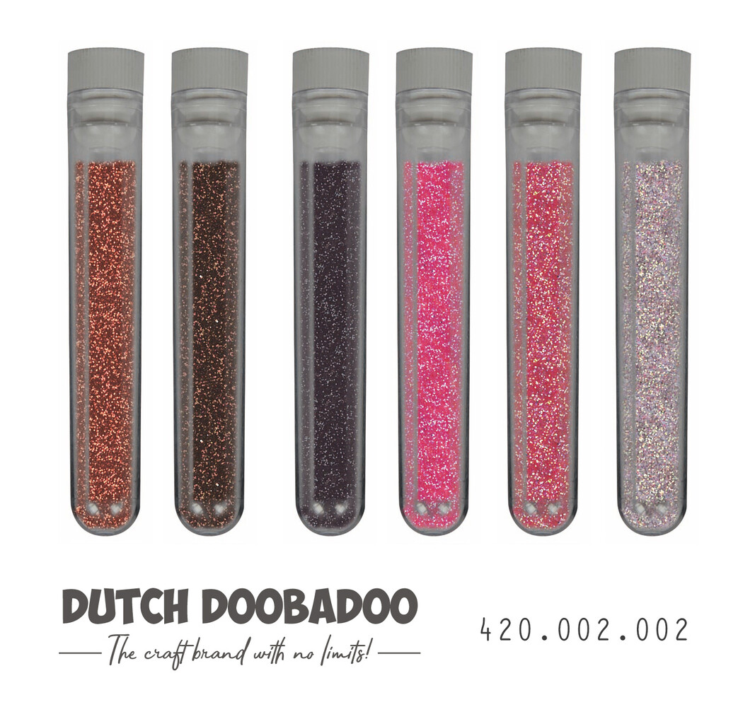 Dutch Doobadoo Glitter Set Love (6pcs) (420.002.002) (OUTLET)