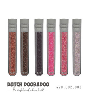Dutch Doobadoo Glitter Set Love (6pcs) (420.002.002) (DISCONTINUED)