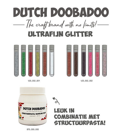Dutch Doobadoo Glitter Set Winter (6pcs) (420.002.001) (OUTLET)