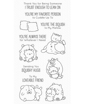 My Favorite Things Squish Friends Clear Stamps (JB-023)