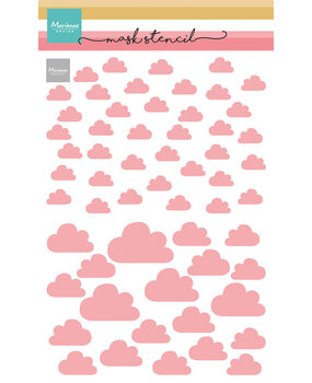 Marianne Design Mask Stencil A5 Clouds (PS8152) (DISCONTINUED) Marianne Design Mask Stencil A5 Clouds (PS8152) (DISCONTINUED)