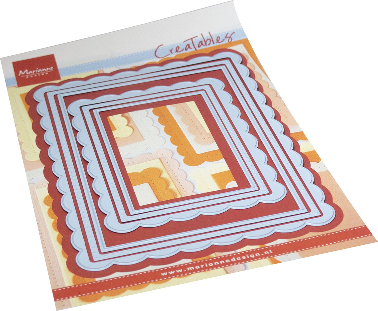 Marianne Design Creatable Scalloped Rectangles (LR0841)