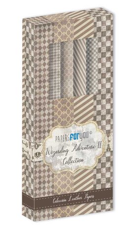 Papers For You Wizarding Adventure II Leather Paper Kit (4pcs) (PFY-13249) (DISCONTINUED) Papers For You Wizarding Adventure II Leather Paper Kit (4pcs) (PFY-13249) (DISCONTINUED)