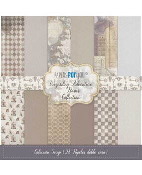 Papers For You Wizarding Adventure II Basics Midi Scrap Paper Pack (28pcs) (PFY-13221) (DISCONTINUED)