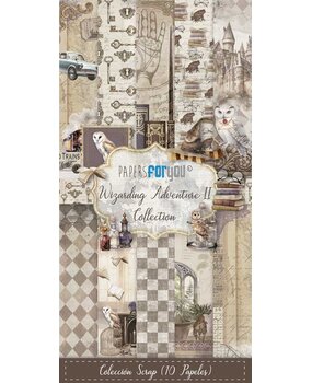 Papers For You Wizarding Adventure II Slim Scrap Paper Pack (10pcs) (PFY-13219) (DISCONTINUED)