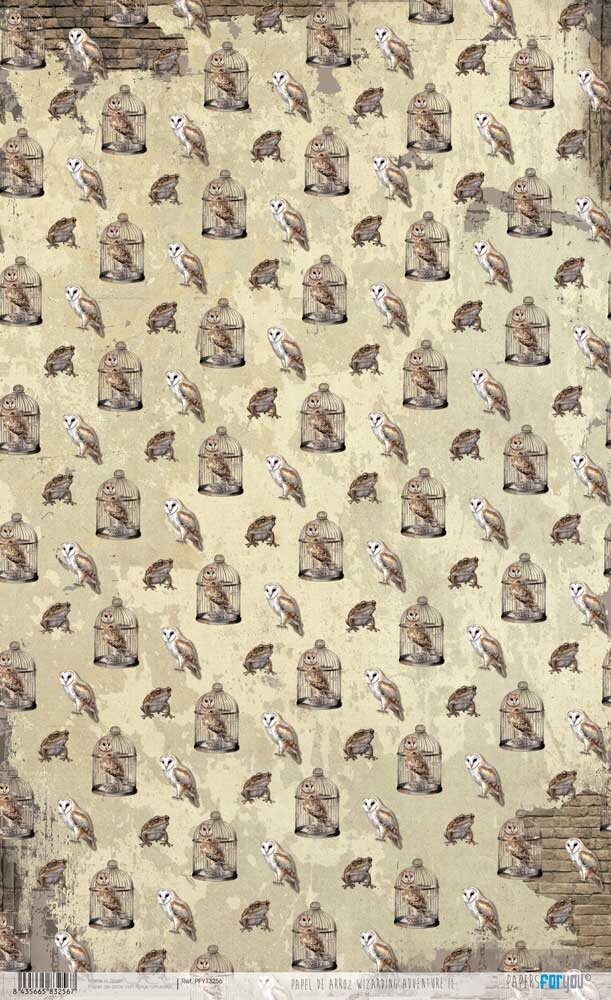 Papers For You Wizarding Adventure II Rice Paper Kit III (4 pcs) (PFY-13255) (DISCONTINUED)