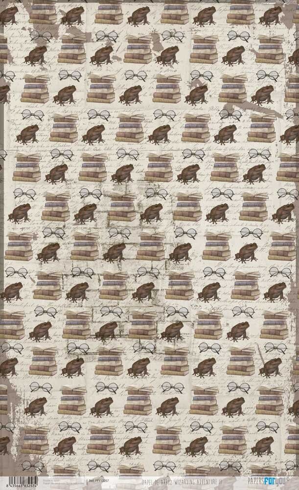 Papers For You Wizarding Adventure II Rice Paper Kit III (4 pcs) (PFY-13255) (DISCONTINUED)