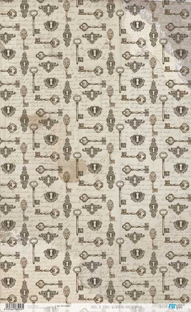 Papers For You Wizarding Adventure II Rice Paper Kit III (4 pcs) (PFY-13255) (DISCONTINUED)