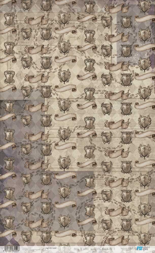 Papers For You Wizarding Adventure II Rice Paper Kit III (4 pcs) (PFY-13255) (DISCONTINUED)