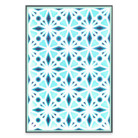 Sizzix Layered Stencils Geo Crystals (4pcs) (666530) (DISCONTINUED) Sizzix Layered Stencils Geo Crystals (4pcs) (666530) (DISCONTINUED)